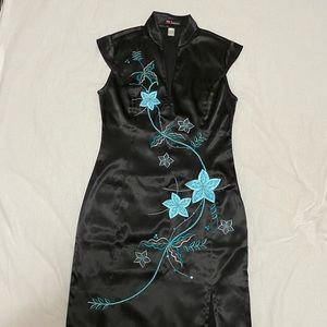 New silk dress